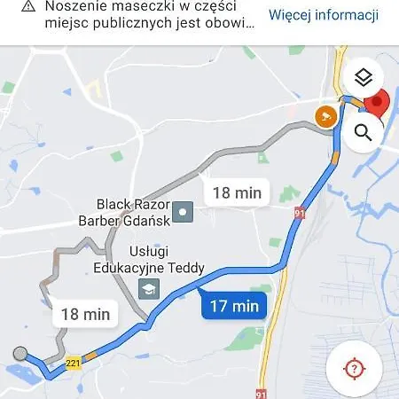 Przytulna Kawalerka Z Ogrodem * Danzica